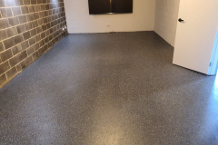 Epoxy-coating-and-flake-finish-at-garage-store-room-and-man-cave-2