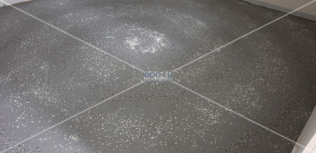 Glow in Dark Epoxy Floor Day landscape