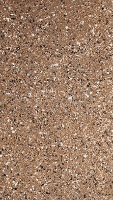 Chestnut Silversand color with charcoal flakes for concrete resurfacing epoxy coating