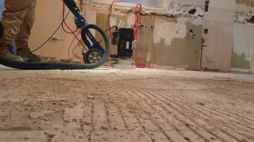 Tile Glue Removal