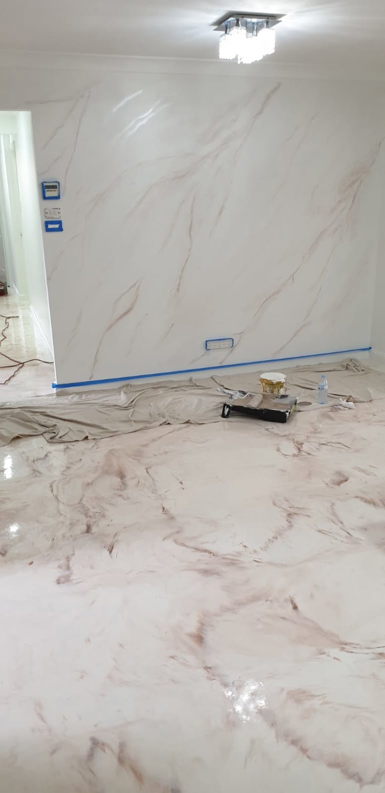 Projects Metallic Epoxy Floor Coating Brisbane, QLD