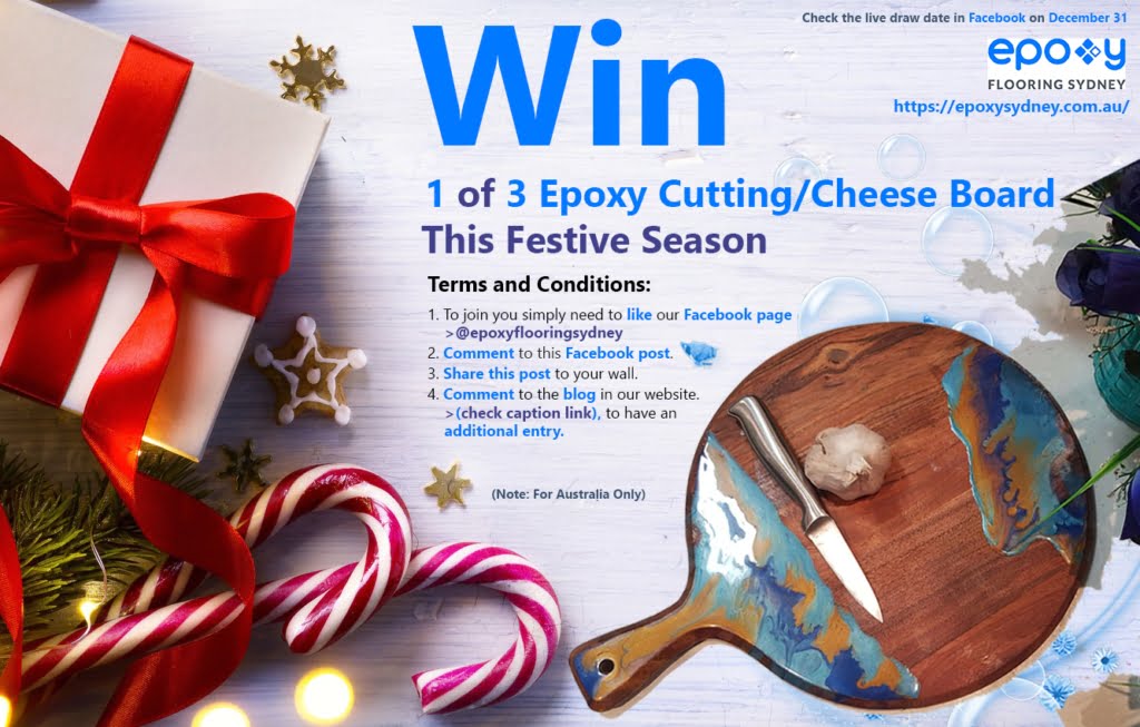 Win Epoxy Cutting Board