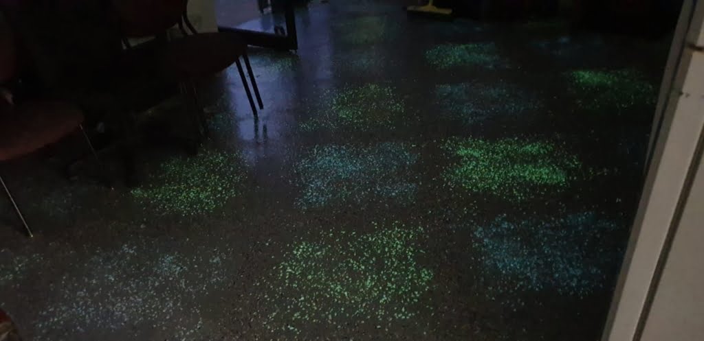 Glow in Dark Epoxy Floor