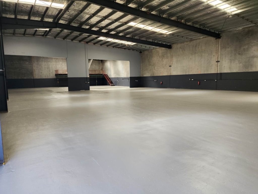 Industrial warehouse flooring