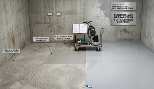 Concrete Floor Preparation Brisbane