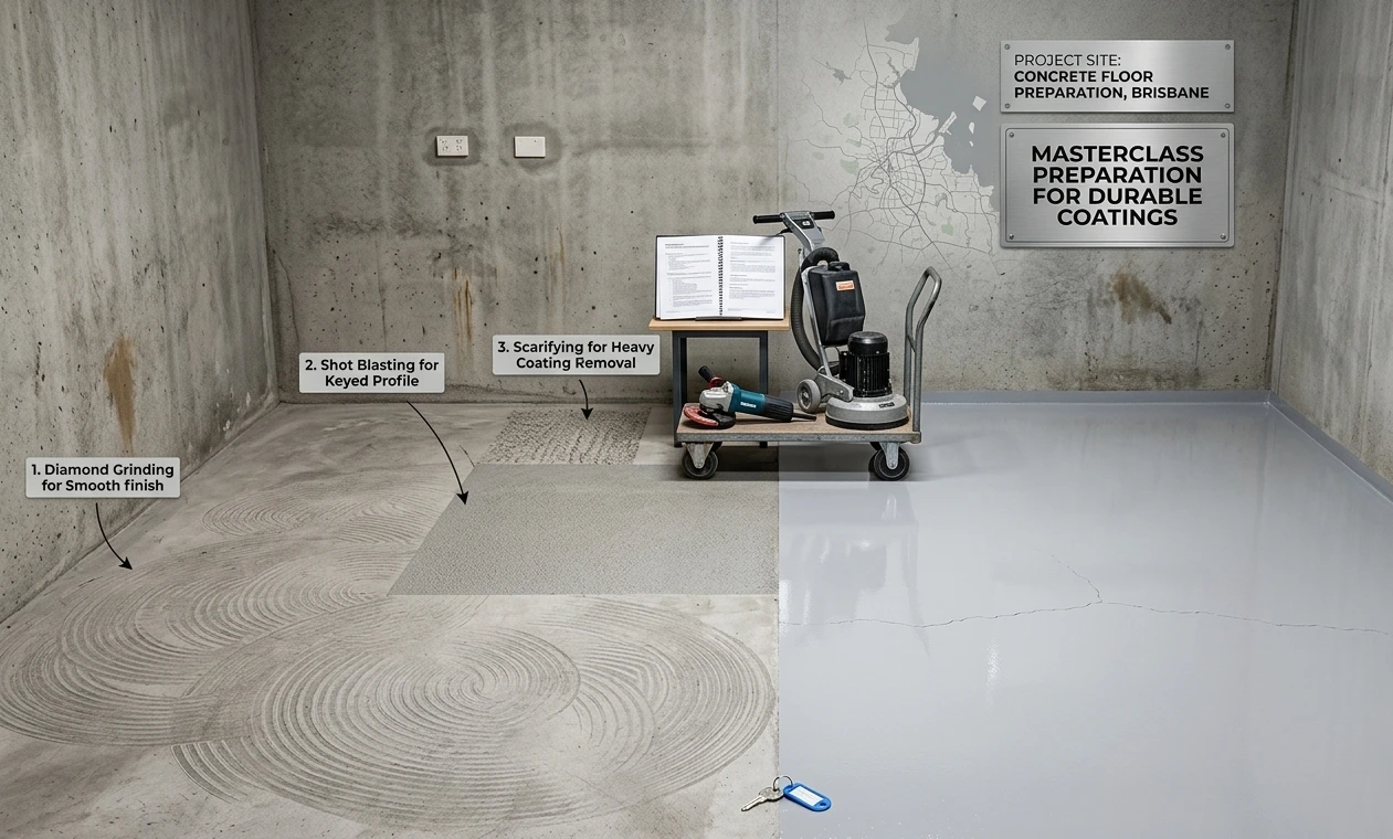 Concrete Floor Preparation Brisbane