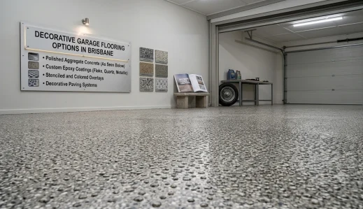Decorative Garage Flooring Options in Brisbane