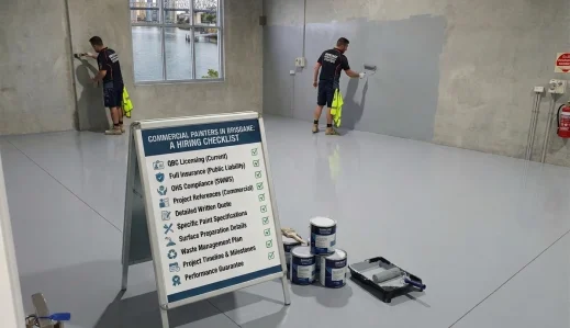 Commercial Painters in Brisbane: A Hiring Checklist