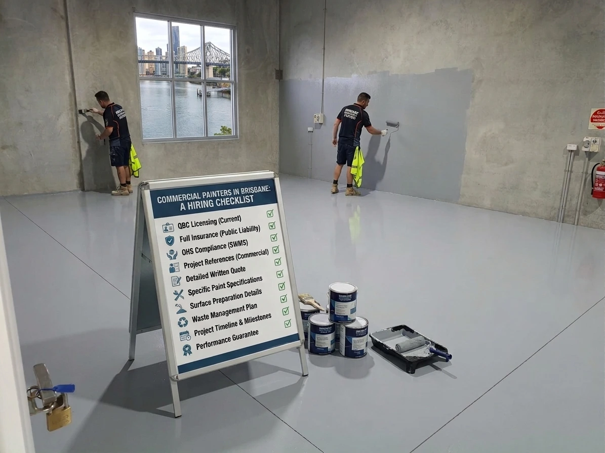 Commercial Painters in Brisbane: A Hiring Checklist
