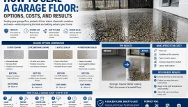 How to Seal a Garage Floor: Options, Costs, and Results