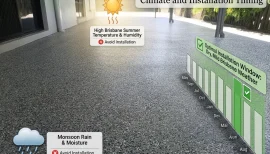 Brisbane Epoxy Floors: Climate and Installation Timing