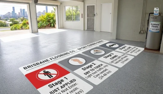 How Long for Epoxy to Dry on Brisbane Floor Surfaces