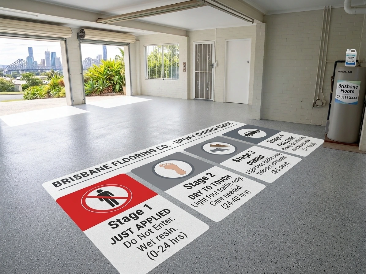 How Long for Epoxy to Dry on Brisbane Floor Surfaces