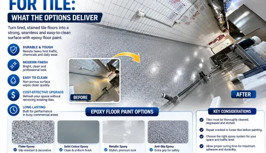 Epoxy Floor Paint for Tile What the Options Deliver