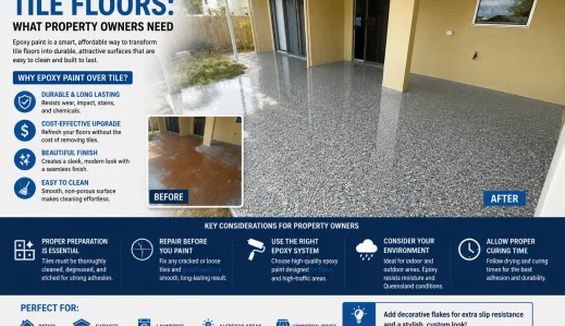 Epoxy Paint Tile Floors What Property Owners Need