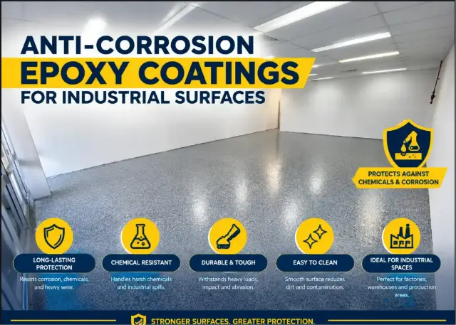 Anti-Corrosion Epoxy Coatings for Industrial Surfaces