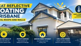 Heat Reflective Coating Brisbane Metal Roofs and Walls