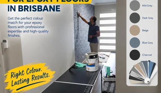 Paint Colour Matching for Epoxy Floors in Brisbane